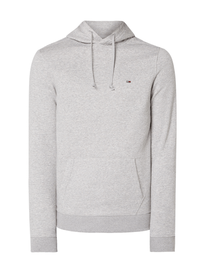 Tommy Jeans Hoodie mit Känguru-Tasche Hellgrau Melange 2