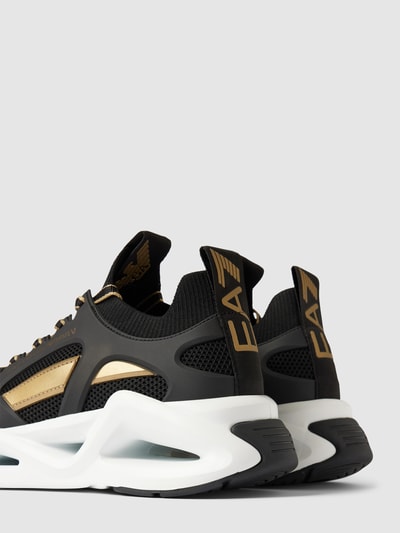 EA7 Emporio Armani Sneaker mit Label-Print Modell 'INFINITY CAGE' Black 2