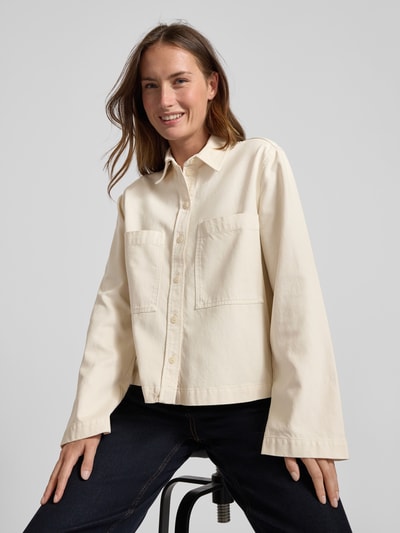 JAKE*S STUDIO WOMAN Bluzka koszulowa z listwą guzikową Écru 3