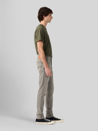 Levi's® Slim Fit Jeans mit Label-Patch Mittelgrau 3