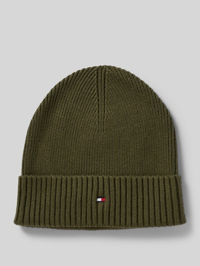 Tommy Hilfiger Beanie aus Baumwoll-Kaschmir-Mix  Schilf 1