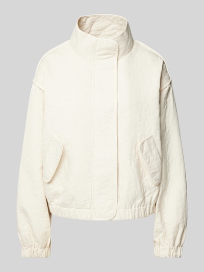 YAS Jacke mit Stehkragen Modell 'FIPA' Offwhite 2