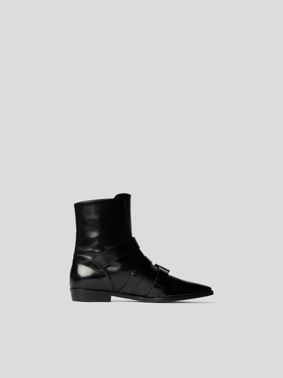 Etro Stiefeletten mit Riemen Schwarz 2