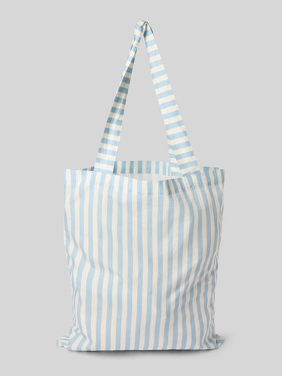 MADS NØRGAARD Shopper mit Label-Detail Modell 'SACKY ATOMA BAG' Hellblau 4