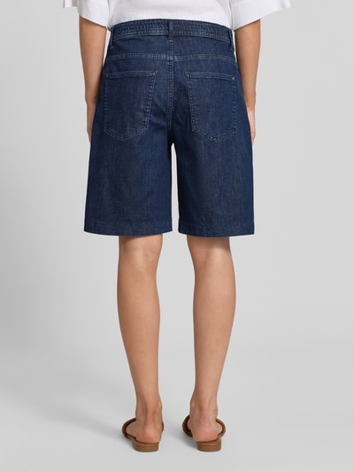 Brax Regular Fit Jeansshorts aus Baumwoll-Mix Modell 'MAINE B' Marine 5