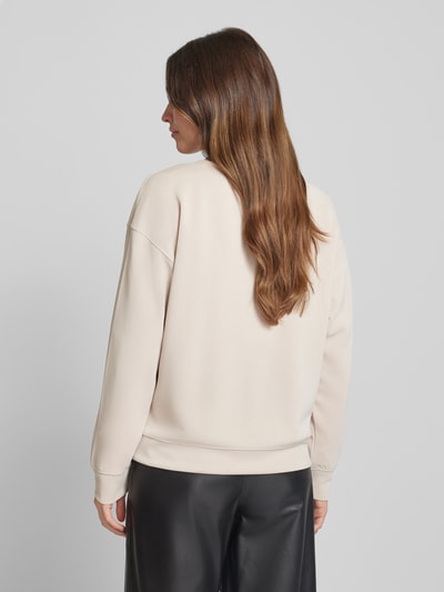 Jake*s Collection Sweatshirt met statementdetail Ecru - 5