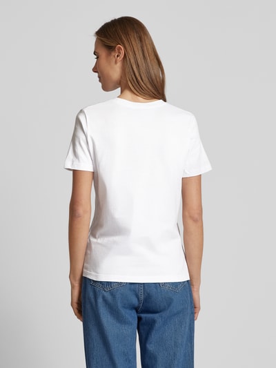 Tommy Hilfiger T-shirt met labelprint Wit - 5