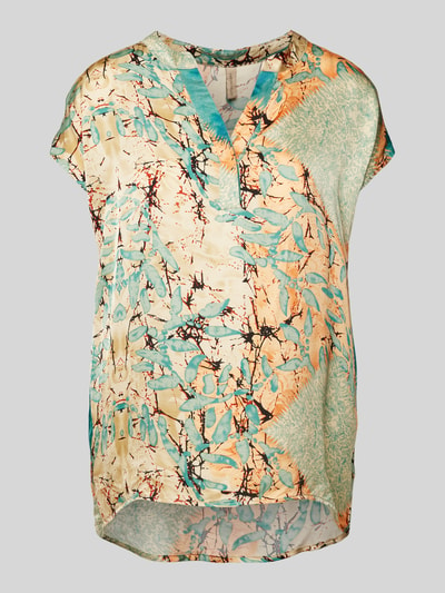 Soyaconcept Blouseshirt van viscose, model 'Emily' Aquablauw - 2