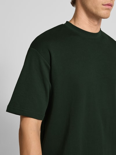 SELECTED HOMME T-shirt o luźnym kroju z mieszanki bawełny Oliwkowy 3