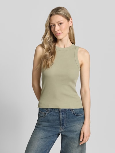 DRYKORN Tanktop mit Rundhalsausschnitt Modell 'OLINA' Hellgruen 4