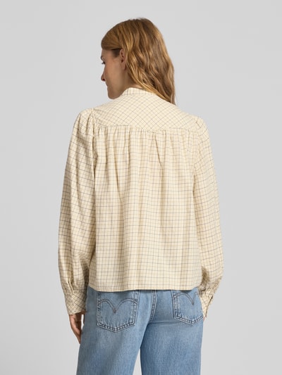 Marc O'Polo Denim Regular Fit Langarmbluse aus reiner Baumwolle Offwhite 5