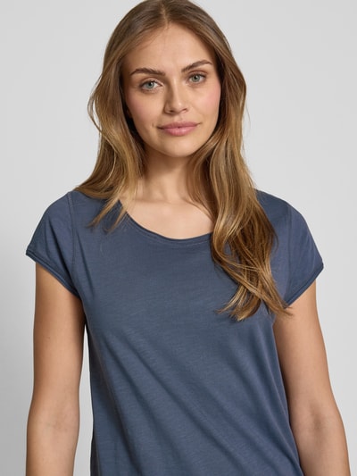 Christian Berg Woman T-Shirt mit Kappärmeln Dunkelgrau 3