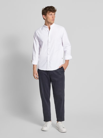 BOSS Orange Regular fit vrijetijdsoverhemd van puur katoen, model 'RACE' Wit - 1