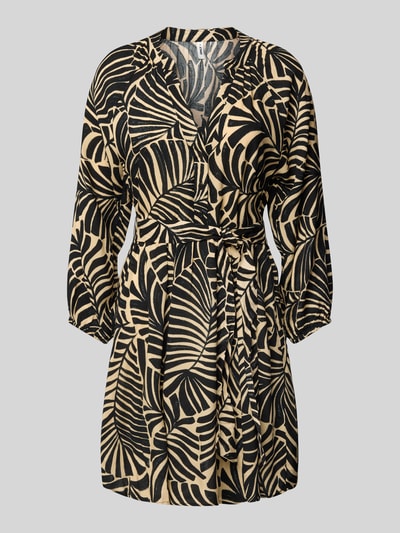 Only Fließendes Minikleid aus reiner Viskose Modell 'NOVA' Sand 2