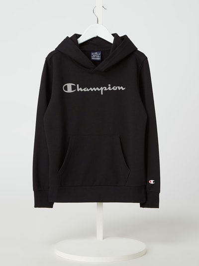 CHAMPION Hoodie met logo Zwart - 1