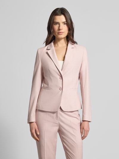 MORE & MORE Slim fit blazer met reverskraag Rosé - 4