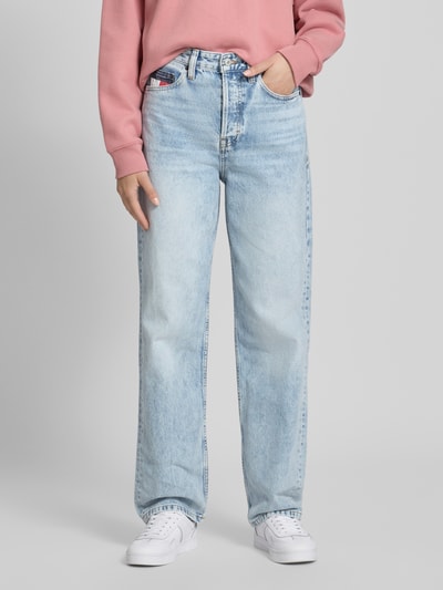 Tommy Jeans Straight Fit Jeans aus reiner Baumwolle Modell 'LAYLA' Hellblau 4