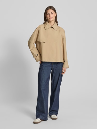 SAVE THE DUCK Jacke mit Leistentaschen Modell 'GRETA' Beige 1