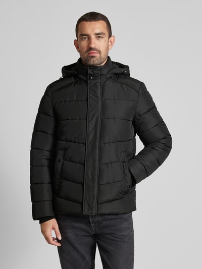 Geox Steppjacke mit Kapuze Black 4