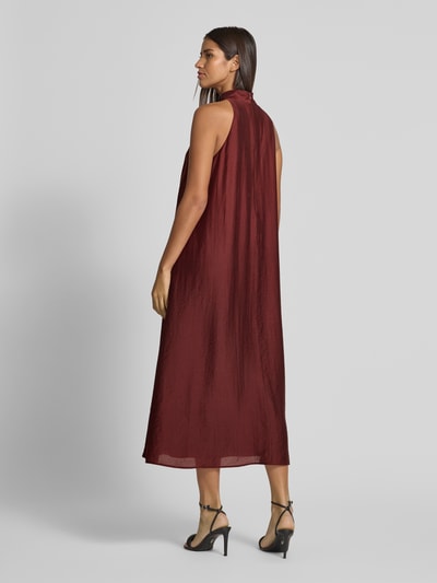 Jake*s Collection Maxikleid mit Neckholder Bordeaux 5