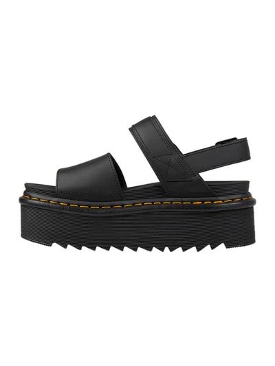 Dr. Martens Sandalen aus Leder Modell 'Voss Quad' Black 3