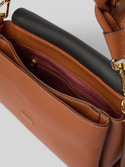 Coccinelle Torba na ramię z nadrukiem z logo model ‘Boheme’ Koniakowy 5