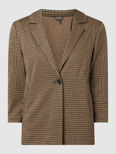 Montego Blazer met all-over motief Zwart - 2