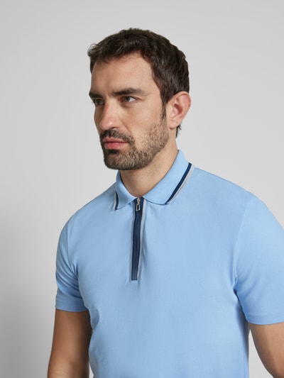 PAUL SMITH Regular Fit Poloshirt mit Label-Detail Hellblau 3