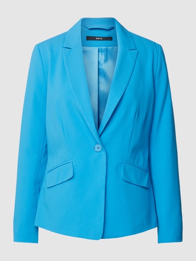 Zero Blazer mit Reverskragen Hellblau 2