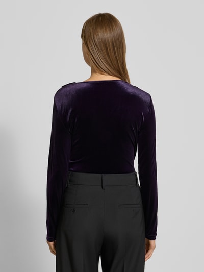 mbyM Body in Wickel-Optik Modell 'Lione' Lila 5