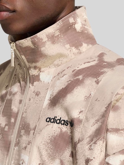 adidas Originals Regular Fit Fleecejacke mit Zweiwege-Reißverschluss Sand 3