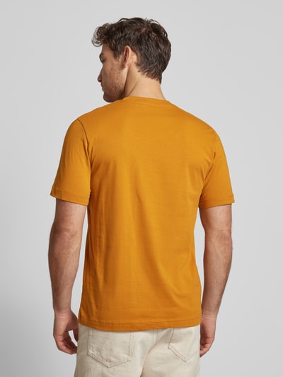 Tom Tailor Regular fit T-shirt met 1/2-mouwen van puur katoen Donkergeel - 5