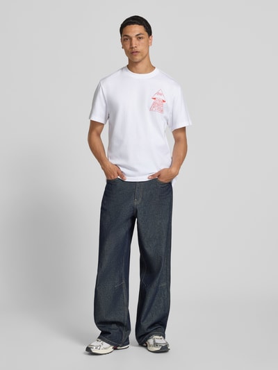 The North Face T-shirt met motiefprint model 'MOUNTAIN PLAY' Wit - 1