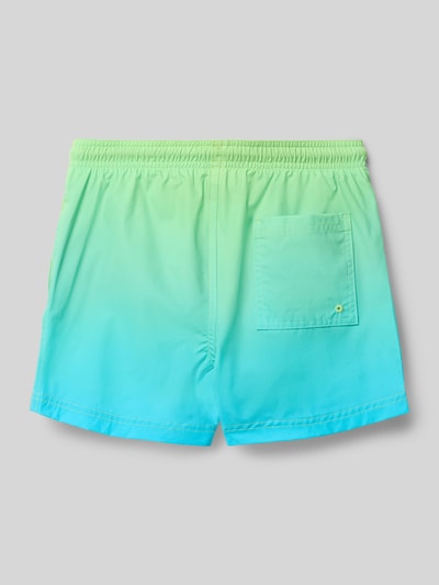 JACK & JONES regular fit zwembroek met logodetail model 'Maui' Groen - 3