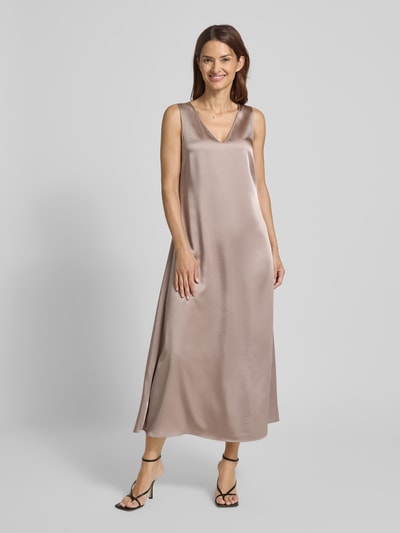 Weekend Max Mara A-Linien-Kleid ohne Arm Modell 'OTTELIA' Beige 4