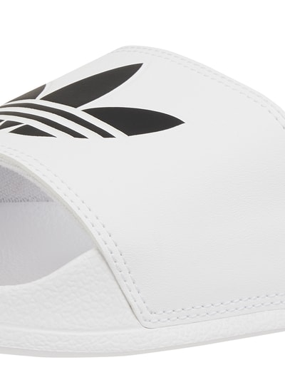 adidas Originals Klapki z logo model ‘Adilette Lite’ Biały 2