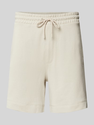 BOSS Orange Shorts mit Label-Patch Modell 'Sewalk' Sand 2