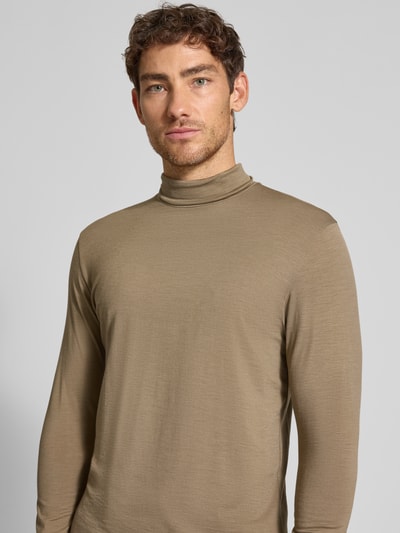 Drykorn Shirt met lange mouwen en col, model 'EMANUEL' Beige - 3