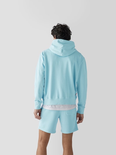Autry Hoodie mit Label-Detail Türkis 5