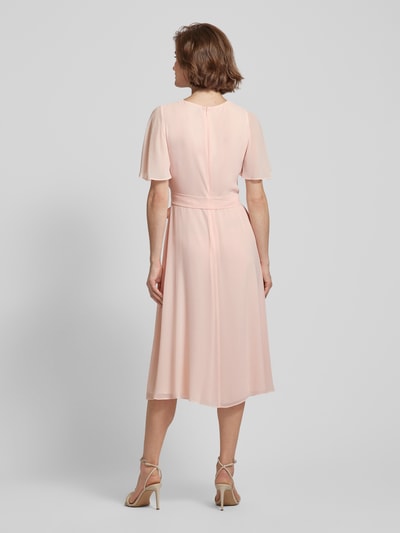 Lauren Ralph Lauren Midikleid in Wickel-Optik Modell 'ABEL' Pink 5