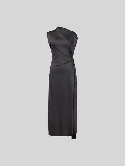 Victoria Beckham Maxikleid in Wickel-Optik Black 2