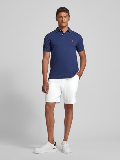 Polo Ralph Lauren Regular Fit Shorts mit Logo-Stitching Weiss 1