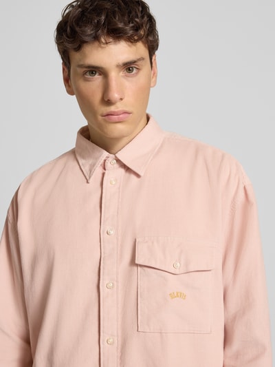 BLKVIS Vrijetijdsoverhemd met kentkraag Oudroze - 3