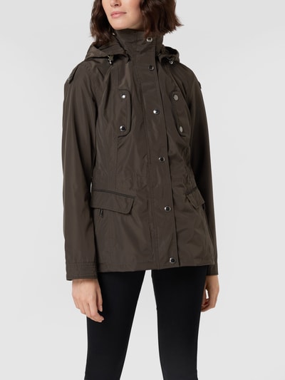 Wellensteyn Funktionsjacke mit abnehmbarer Kapuze Olivgrün 4