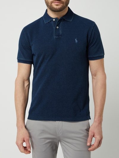 Polo Ralph Lauren Poloshirt aus Piqué  Dunkelblau 4