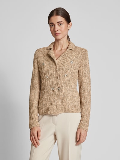 monari Blazer met reverskraag Camel - 4