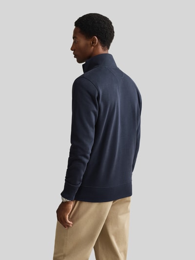 GANT Regular Fit Sweatjacke aus Baumwoll-Mix Marine 5