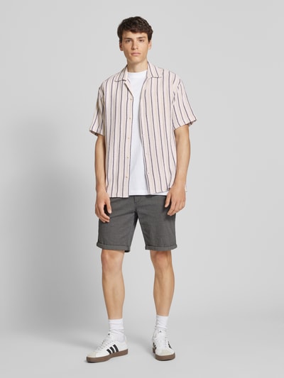 Jack & Jones Regular fit vrijetijdsoverhemd met resortkraag, model 'COBA' Beige - 1