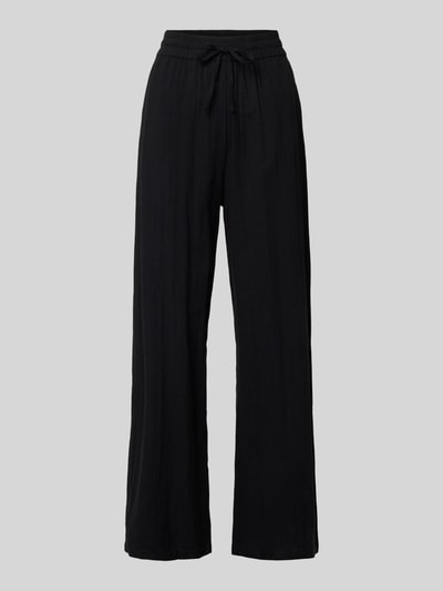 ONLY Loose Fit Weite Hose aus reiner Baumwolle Modell 'TIZANA' Black 2