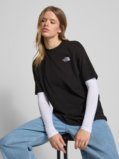 The North Face T-shirt o kroju oversized z wyhaftowanym logo  3